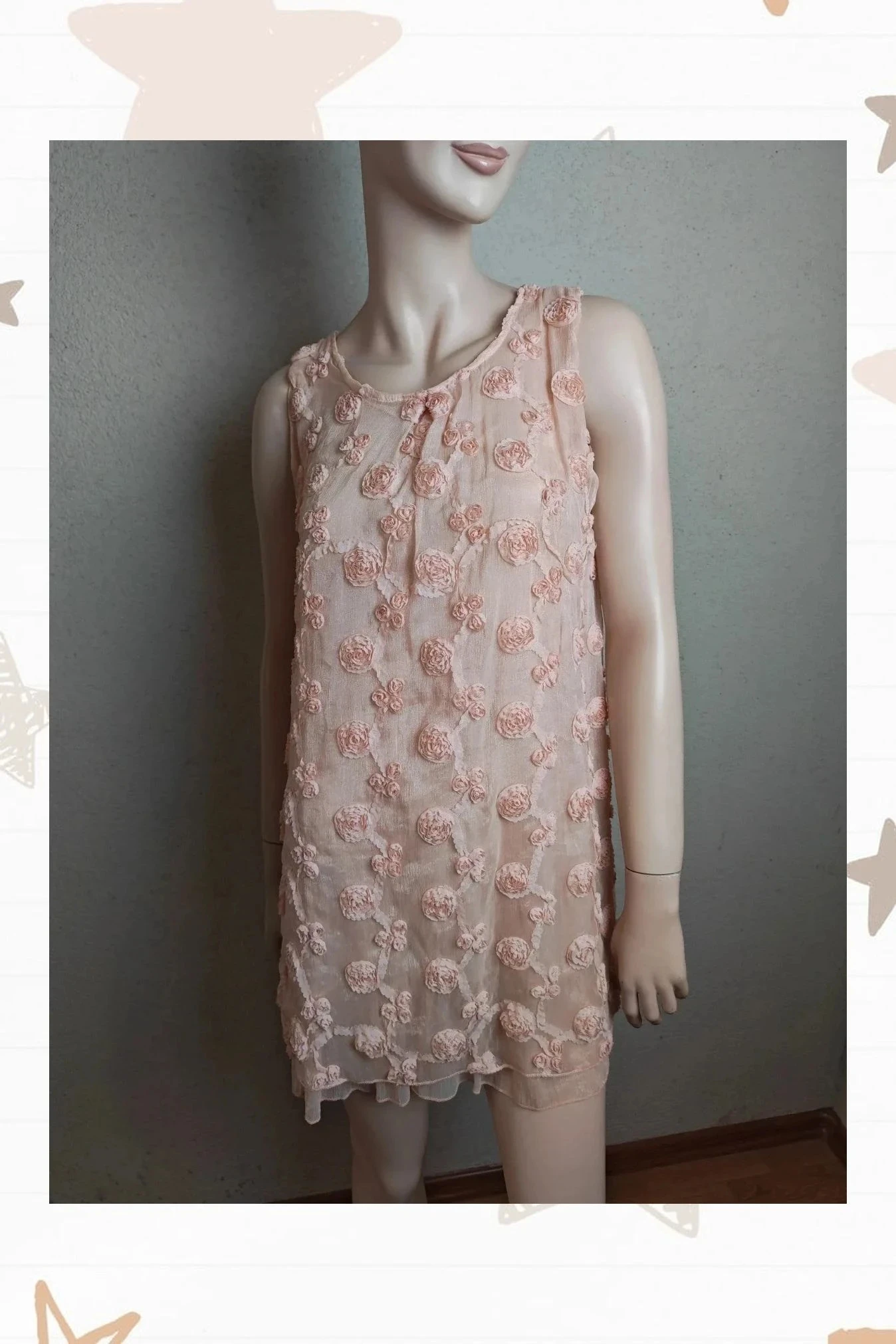 Vestido mini en relieve LM Lulu  S/M